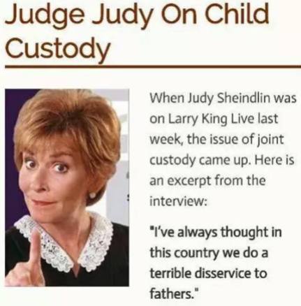 judge judy says