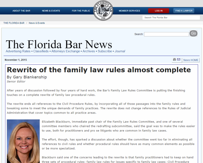 Florida Bar News - Dec 2015